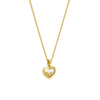 ショパール ハッピーダイヤモンド  アイコン ハートネックレス 79A611-0001