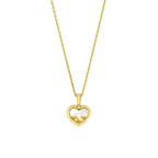 ショパール ハッピーダイヤモンド  アイコン ハートネックレス 79A611-0001