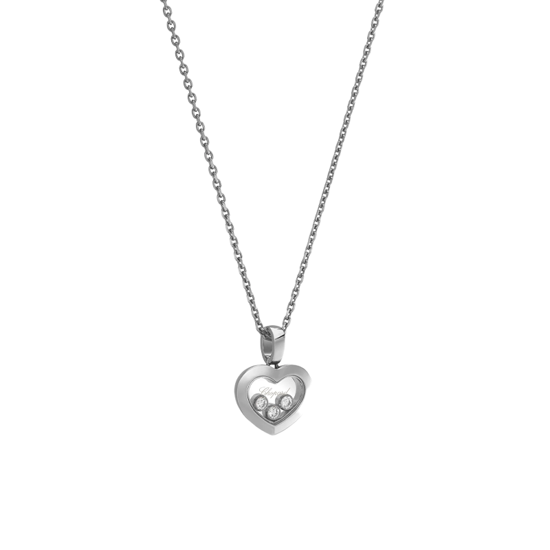 ショパール ハッピーダイヤモンド  アイコン ハートネックレス 79A611-1001