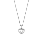 ショパール ハッピーダイヤモンド  アイコン ハートネックレス 79A611-1001
