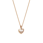 ショパール ハッピーダイヤモンド  アイコン ハートネックレス 79A611-5001