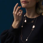 ショパール ハッピーハート ロングネックレス(MOP) 817482-5301