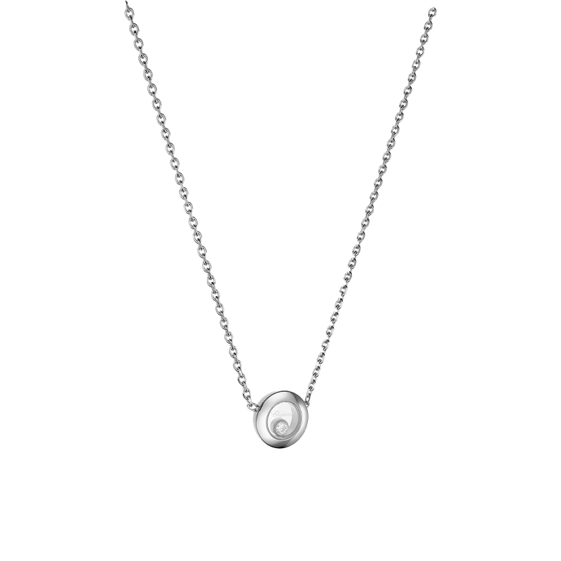 ショパール ハッピーダイヤモンド アイコン ラウンネックレス(両吊) S 81A017-1001