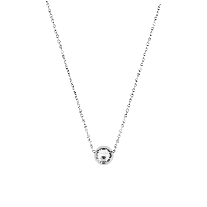 ショパール ハッピーダイヤモンド アイコン ラウンネックレス(両吊) S 81A017-1001