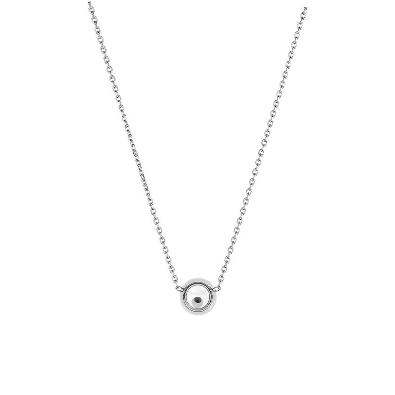 ショパール ハッピーダイヤモンド アイコン ラウンネックレス(両吊) S 81A017-1201