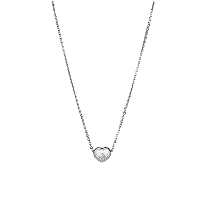 ショパール ハッピーダイヤモンド  アイコン ハートネックレス(両吊) 81A054-1001