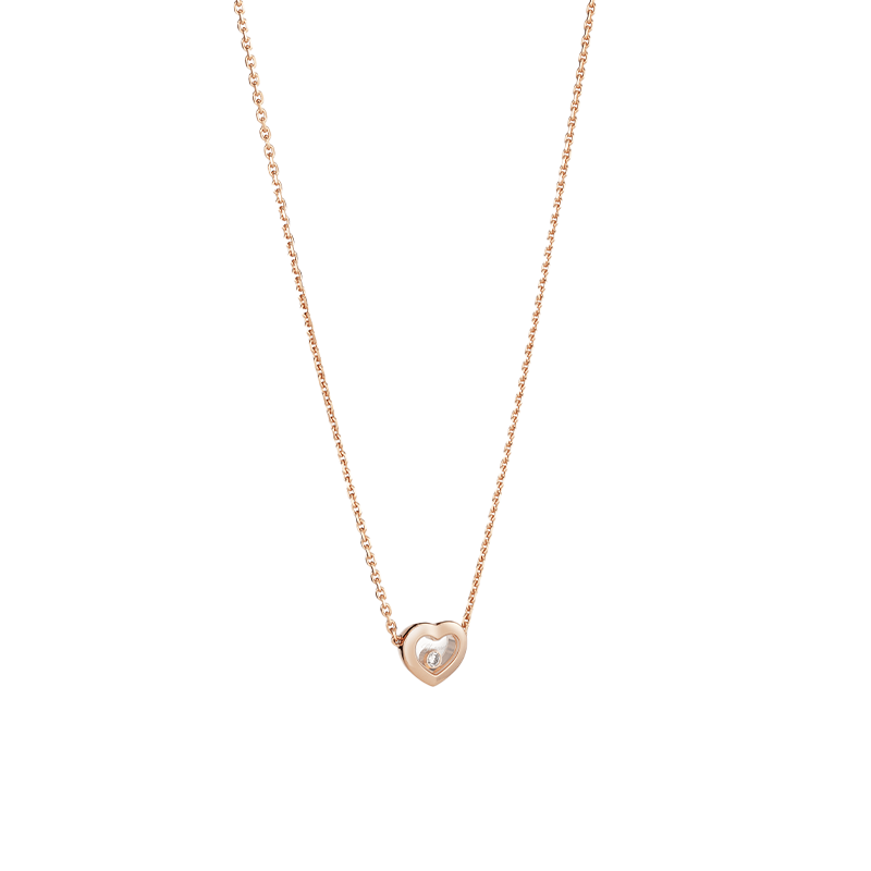 ショパール ハッピーダイヤモンド  アイコン ハートネックレス 81A054-5001