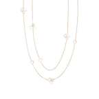ショパール ハッピーハートウイング  ローズゴールド ロングネックレス 81A083-5301