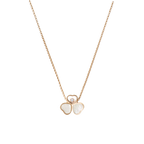 ショパール ハッピーハートウイング ネックレス(MOP) 81A083-5311