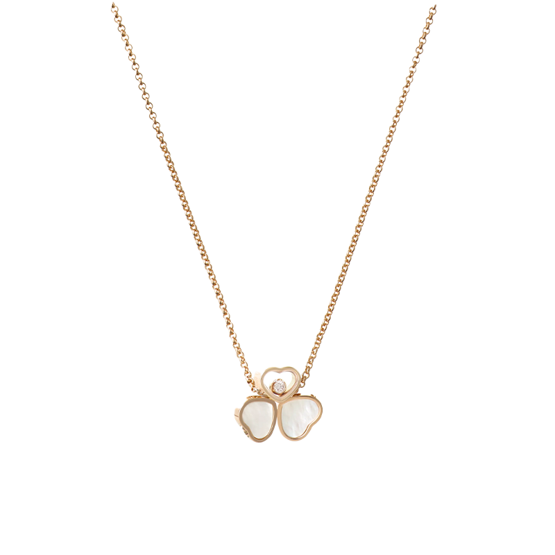 ショパール ハッピーハートウイング ネックレス(MOP) 81A083-5311