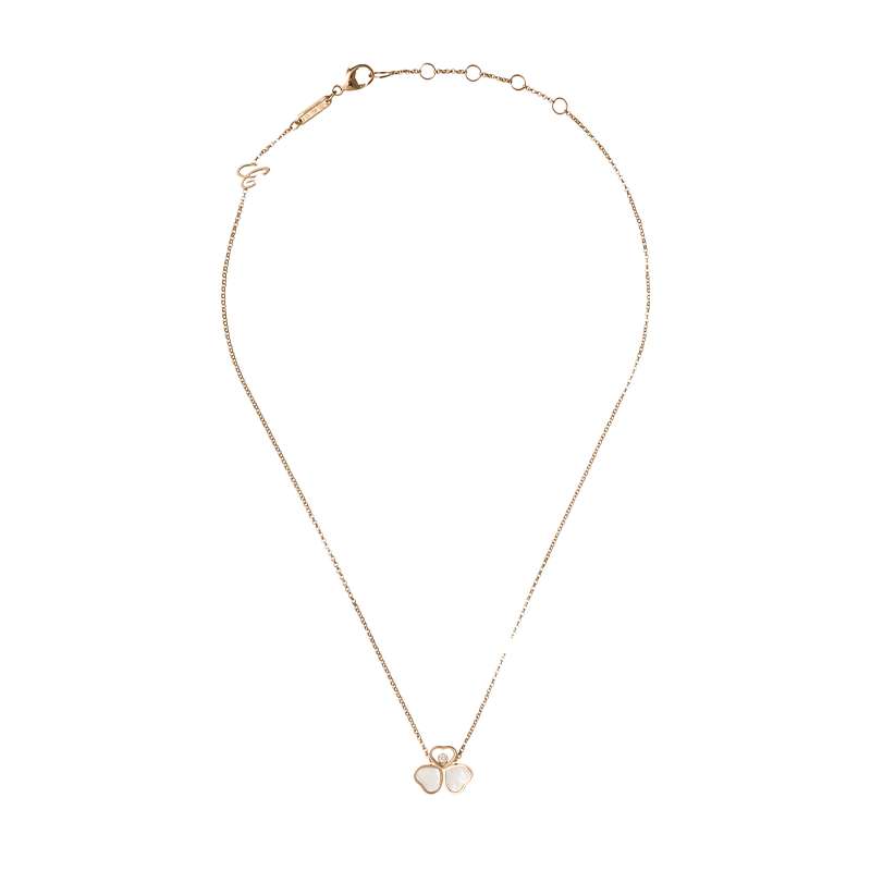 ショパール ハッピーハートウイング ネックレス(MOP) 81A083-5311