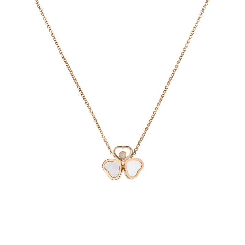 ショパール ハッピーハートウイング ネックレス(MOP) 81A083-5311