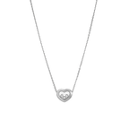 ショパール ハッピーダイヤモンド  アイコン ハートネックレス 81A611-1001
