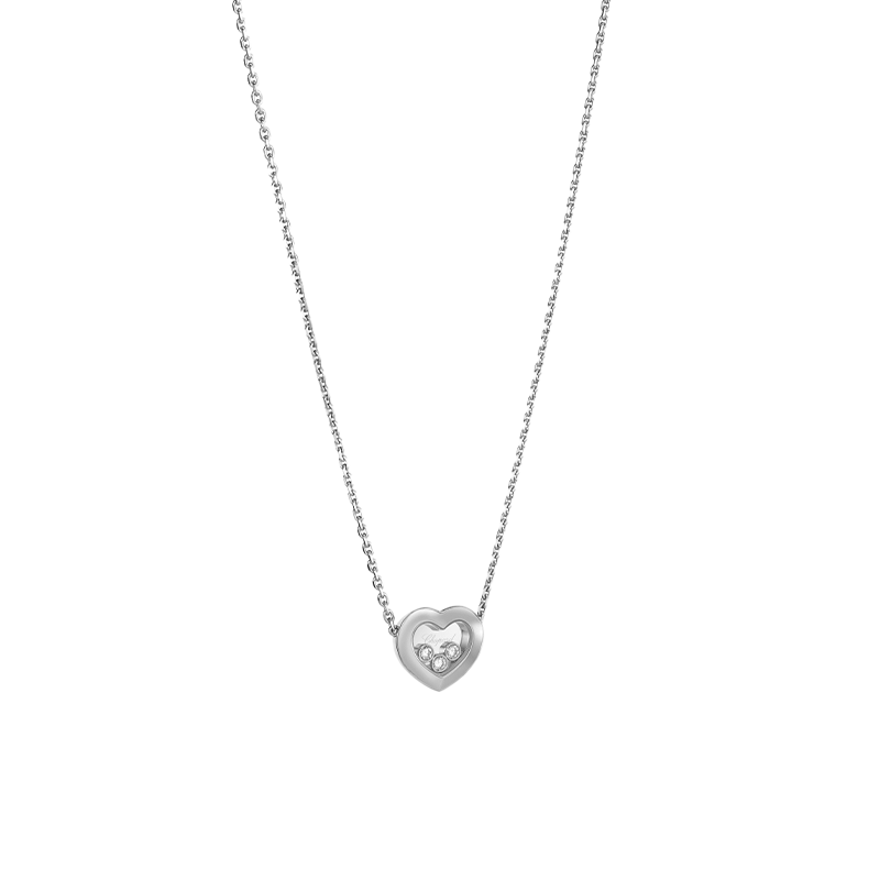 ショパール ハッピーダイヤモンド  アイコン ハートネックレス 81A611-1001