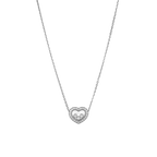 ショパール ハッピーダイヤモンド  アイコン ハートネックレス 81A611-1201
