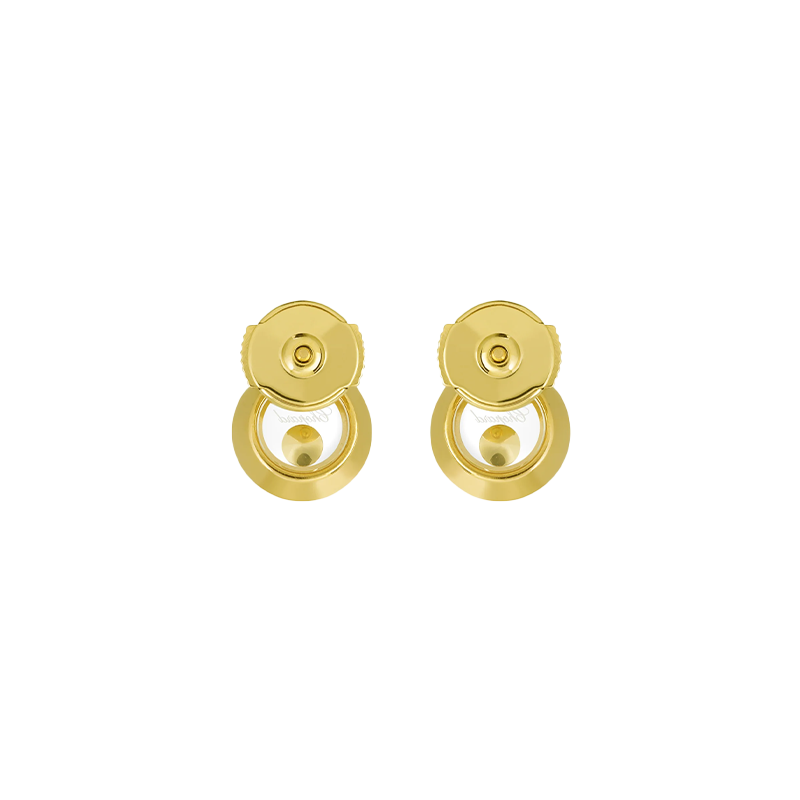 ショパール ハッピーダイヤモンド アイコン ラウンド STピアス 83A017-0001