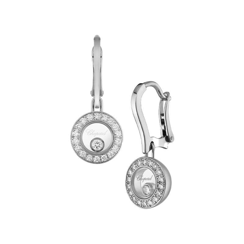 ショパール ハッピーダイヤモンド アイコン ラウンドピアス 83A017-1401