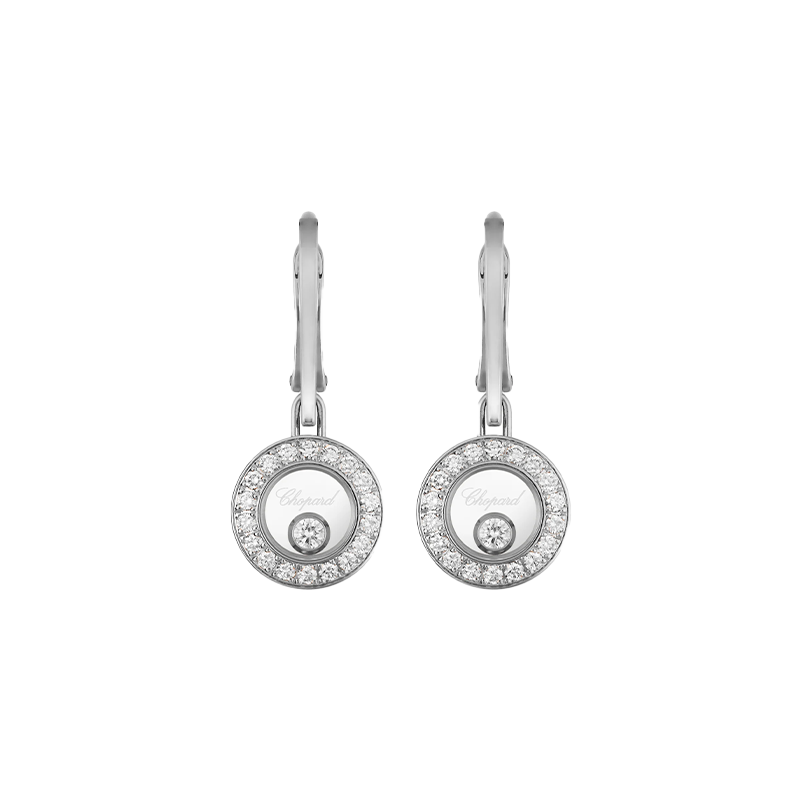 ショパール ハッピーダイヤモンド アイコン ラウンドピアス 83A017-1401