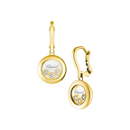 ショパール ハッピーダイヤモンド アイコン ラウンドピアス 83A018-0301