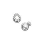 ショパール ハッピーダイヤモンド アイコン ラウンド STピアス 83A018-1001