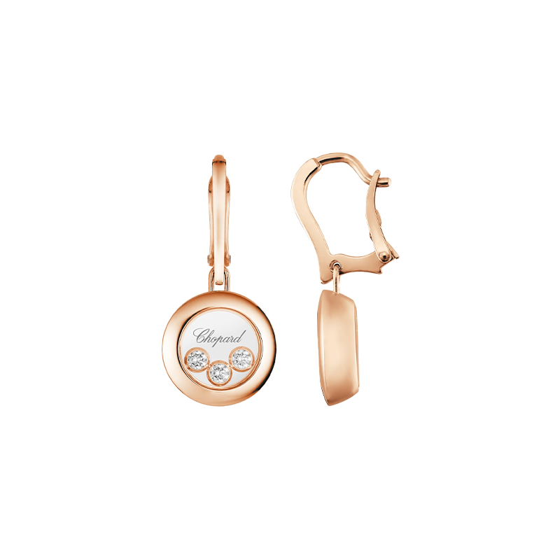 ショパール ハッピーダイヤモンド アイコン ラウンドピアス 83A018-5301