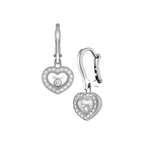 ショパール ハッピーダイヤモンド  アイコン ハートピアス 83A054-1401