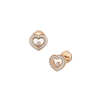 ショパール ハッピーダイヤモンド  アイコン ハートSTピアス 83A054-5201
