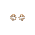 ショパール ハッピーダイヤモンド  アイコン ハートSTピアス 83A054-5201