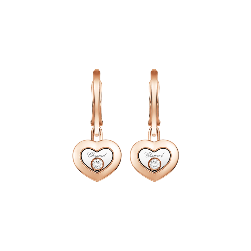 ショパール ハッピーダイヤモンド  アイコン ハートピアス 83A054-5301