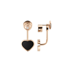 ショパール ハッピーハート ピアス(オニキス) 83A082-5201