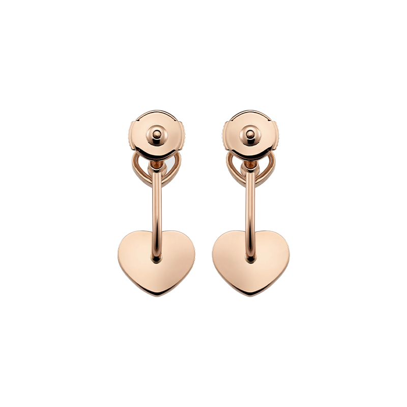 ショパール ハッピーハート ピアス(オニキス) 83A082-5201