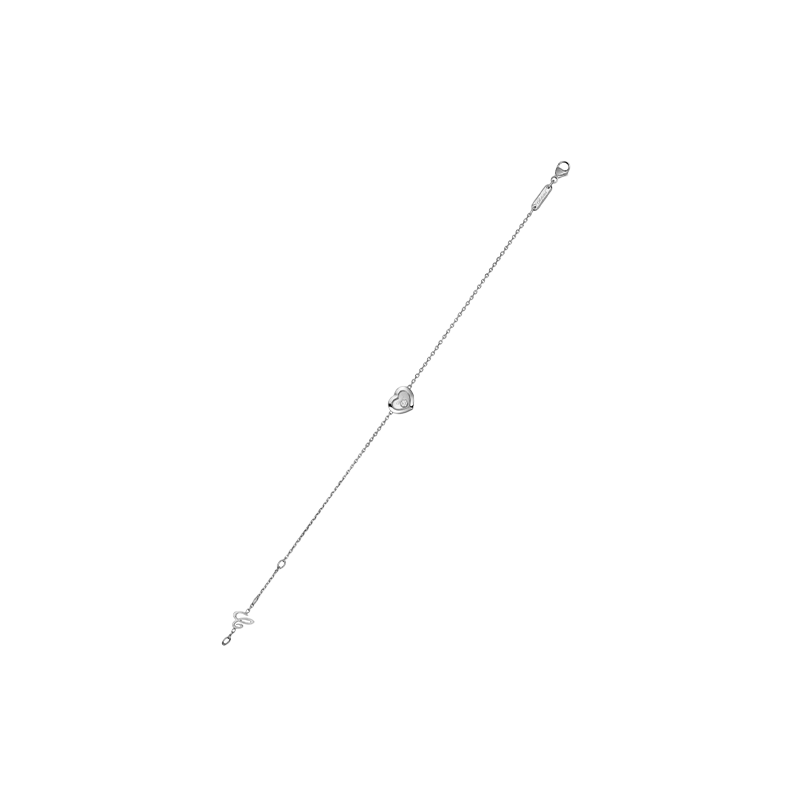 ショパール ハッピーダイヤモンド  アイコン ハートブレスレット 85A054-1001