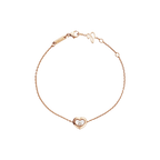 ショパール ハッピーダイヤモンド  アイコン ハートブレスレット 85A054-5001