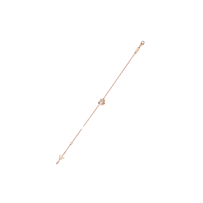 ショパール ハッピーダイヤモンド  アイコン ハートブレスレット 85A054-5001