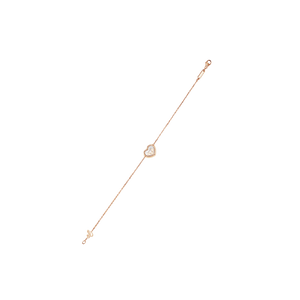ショパール ハッピーダイヤモンド  アイコン ハートブレスレット 85A611-5001
