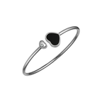 ショパール ハッピーハート バングル(オニキス) @857482-1200