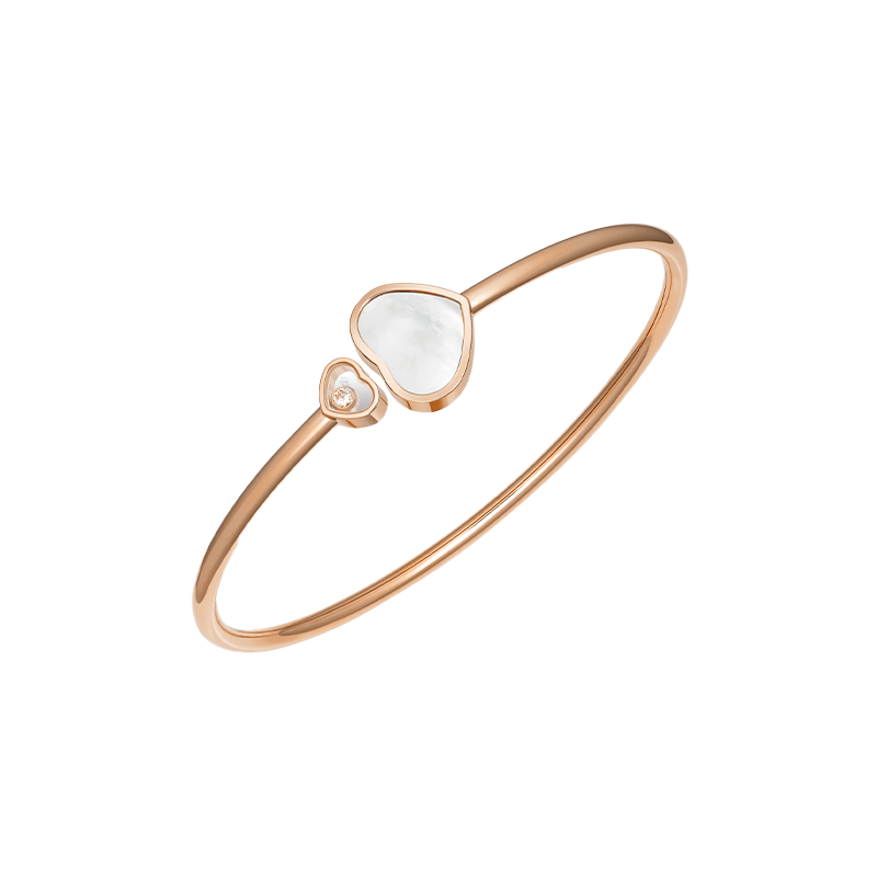 ショパール ハッピーハート バングル(MOP) @857482-5300