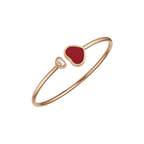 ショパール ハッピーハート バングル(レッドストーン) @857482-5700