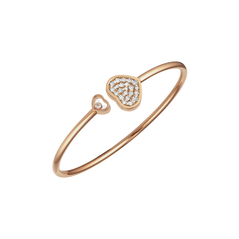 ショパール ハッピーハート バングル(ダイヤ) @857482-5900