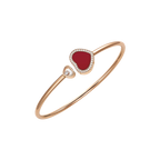 ショパール ハッピーハート バングル(レッドストーン) @85A074-5800