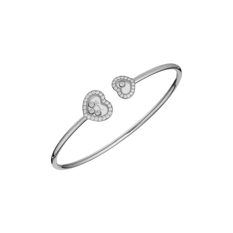 ショパール ハッピーダイヤモンド  アイコン ハートバングル @85A614-1200
