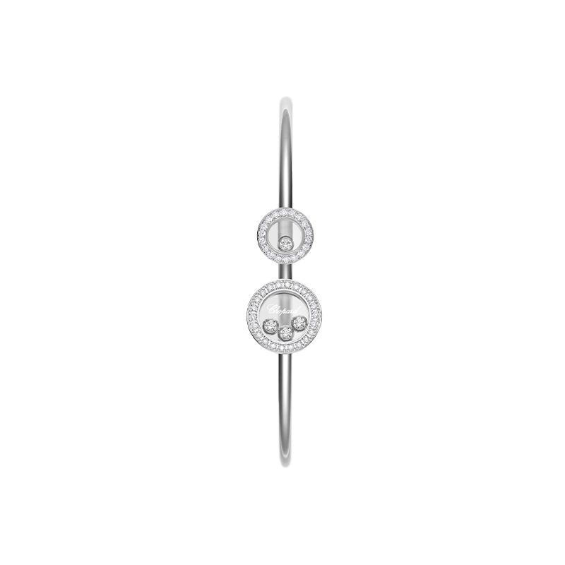 ショパール ハッピーダイヤモンド  アイコン ラウンドバングル @85A618-1200