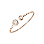 ショパール ハッピーダイヤモンド  アイコン ラウンドバングル @85A618-5000